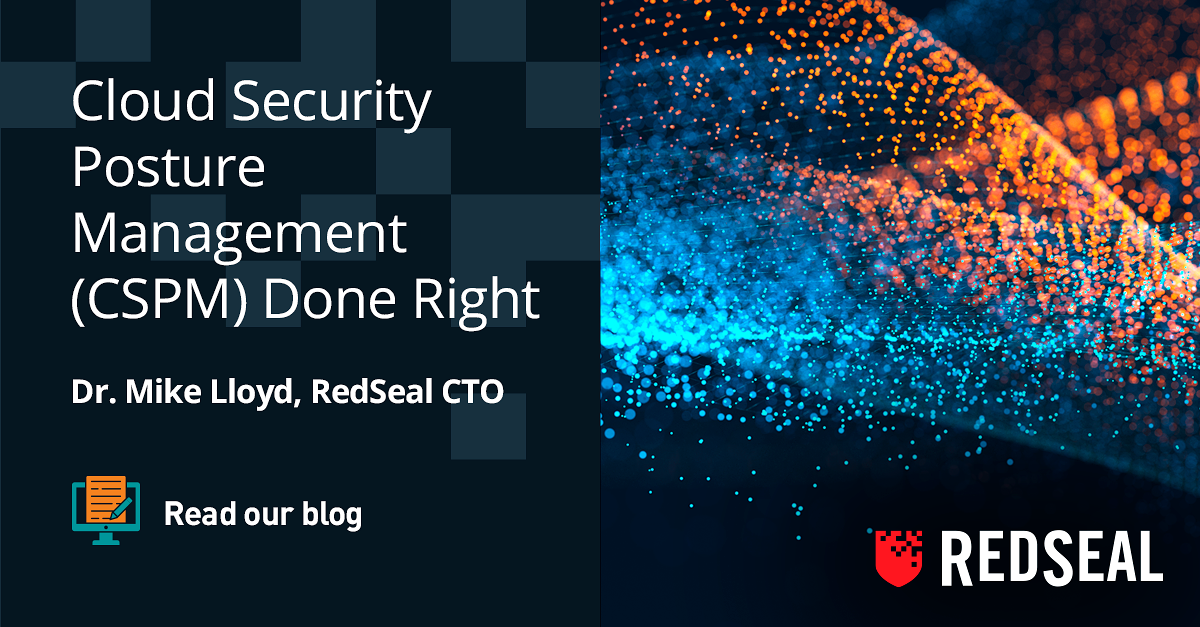 Cloud Security Posture Management (CSPM) Done Right - RedSeal